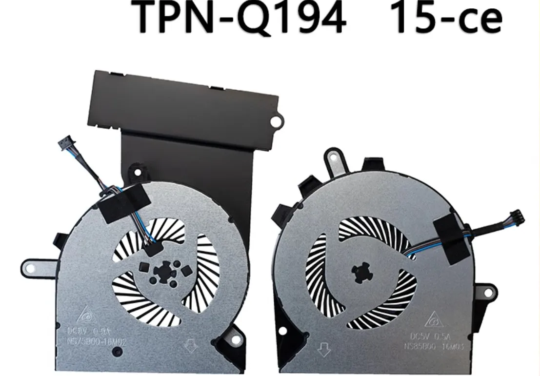 Free shipping, brand new original suitable for  Shadow Elf 3rd generation fan 3pro TPN-Q194 15-CE laptop cooling fan