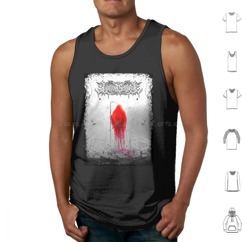 Lorna Shore Merch Lorna Shore Album Cover Tee Graphic Tank Tops Print Cotton Lorna Shore Lorna Deathcore Metal Lorna Shore