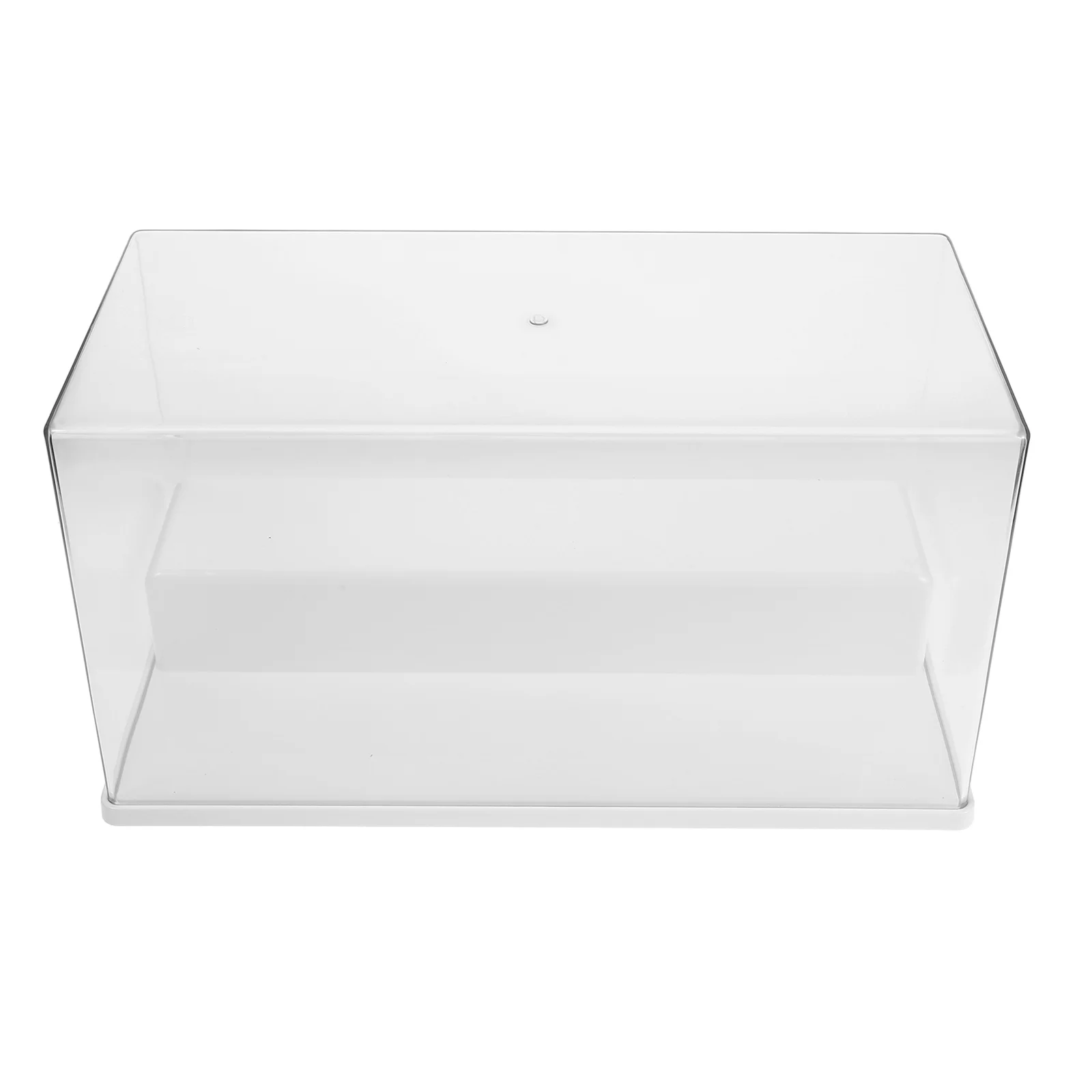 

Clear Transparent Display Case For Figurines Showcase Cabinet Storage Box Organizer Desktop Holder Multifunctional Dustproof