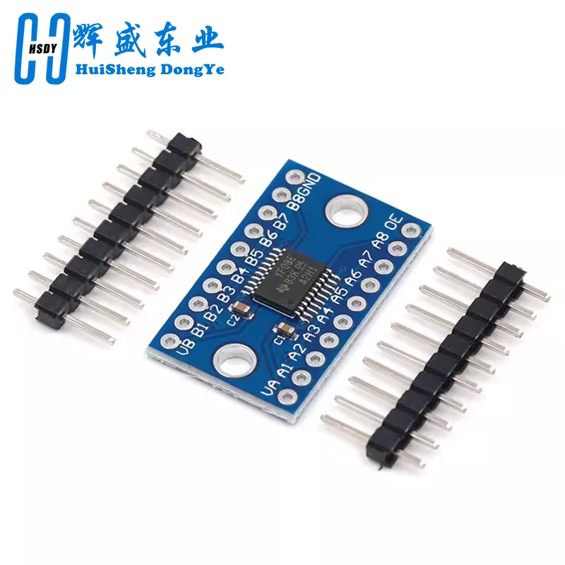 5Pcs TXS0108E 8 Channel Logic Level Converter Bi-Directional High Speed Full Duplex Shifter 3.3V 5V for Arduino Raspberry Pi