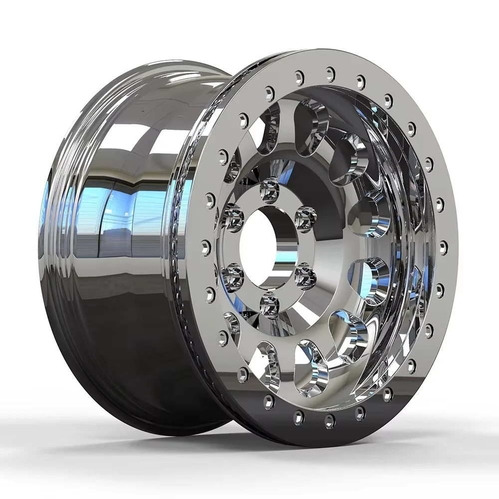 

Best-selling Aluminum Forged Wheel Rim 17 Inch PCD 6x139.7 Polished metal Custom Bead Wheels for Offroad Truck Cars