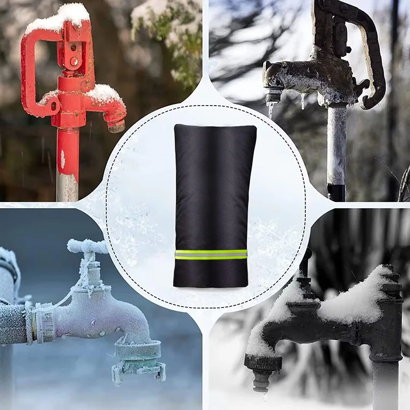 

Winter Outdoor Water Pipe Insulation Cover Oxford Fabric Waterproof Anti icing Protector