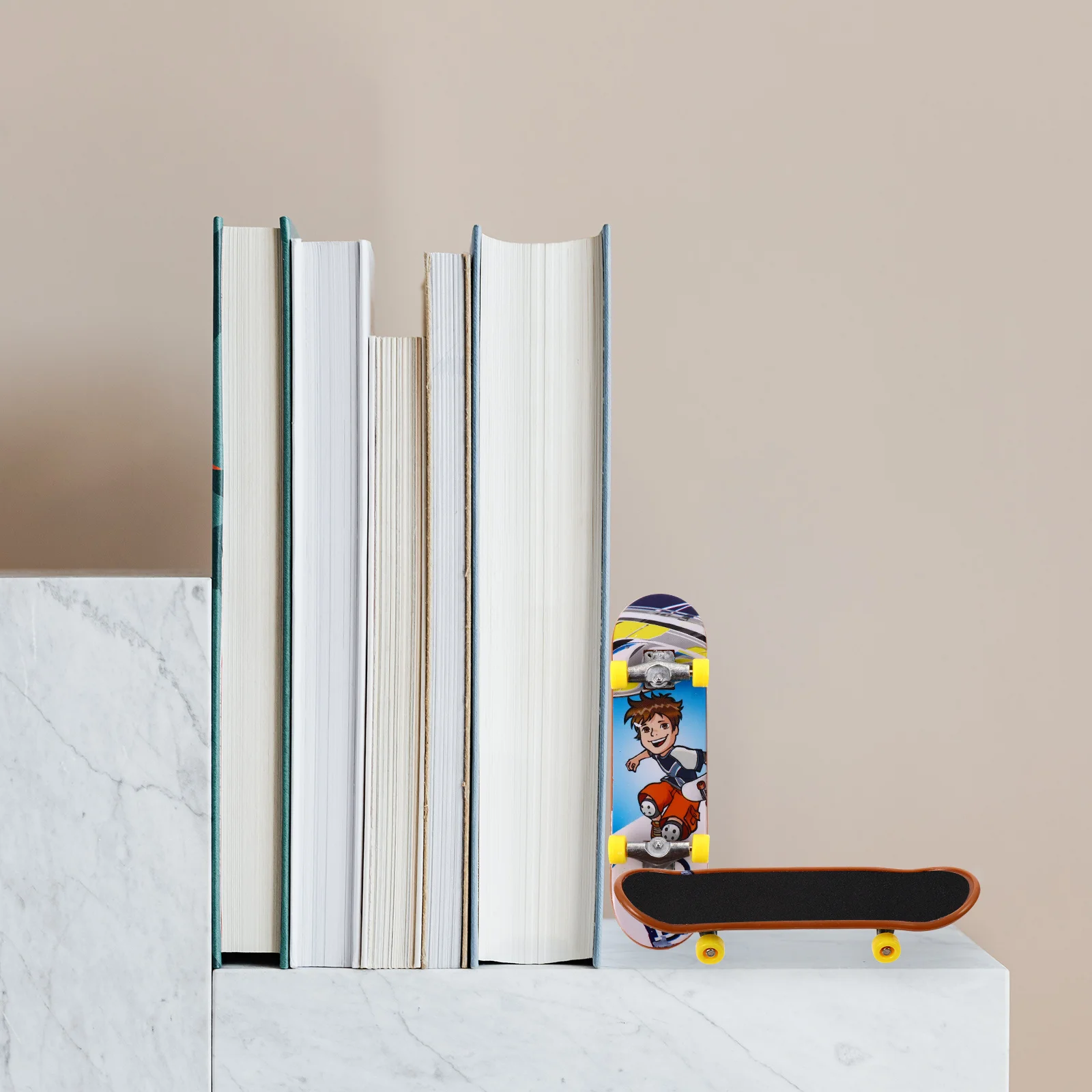 10 pezzi adesivo per skateboard con dito nastro antiscivolo per bambini mini skateboard adesivi adesivi durevoli di ricambio ambientale