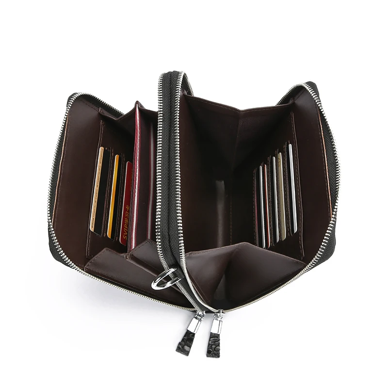 Men's high-quality PU leather Shoulder Bags business double zipper design crossbody bags for man sacoches hommes сумка 가방 Bolsas