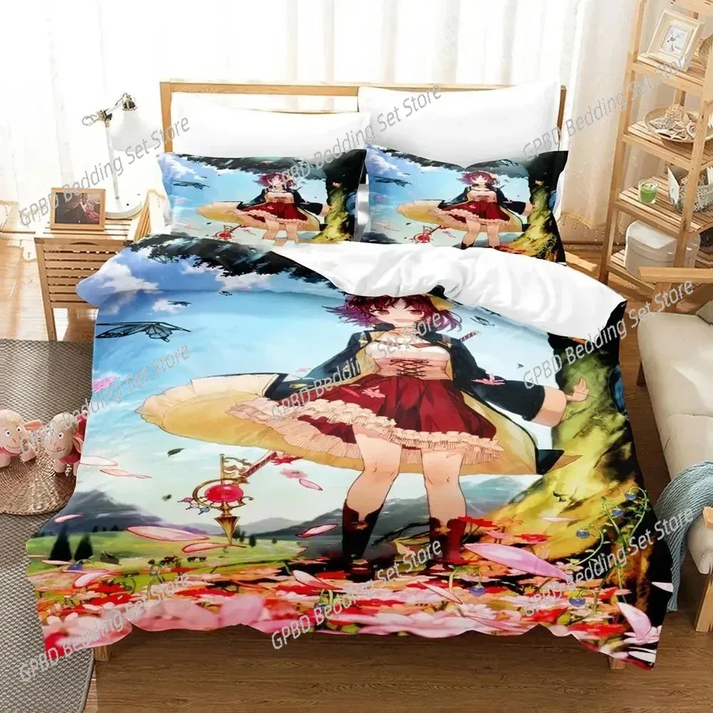 

3D Print Anime Atelier Sophie Bedding Set Duvet Cover Bed Set Quilt Cover Pillowcase Comforter king Queen Size Home Textiles