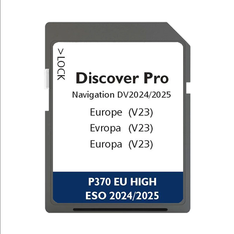 DV V23 Discover Pro Media 64GB for VW Navigation SD Card GPS Skoda Columbus SAT NAV Map Card Europe Car Free Delivery