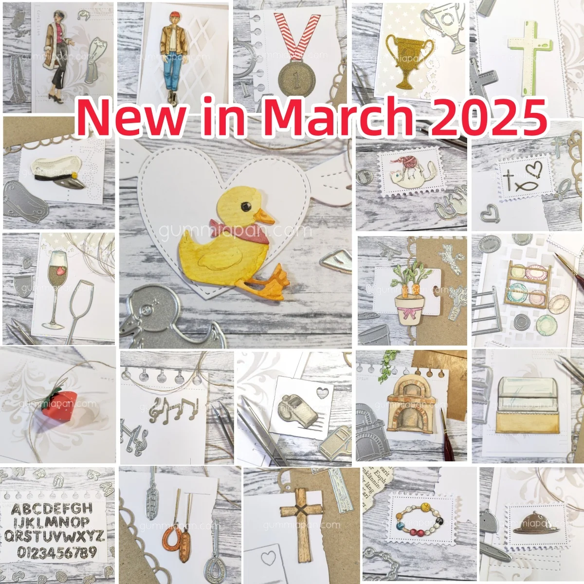 

Carrots Whistle Cross Box Clothes Cap Cutting Dies for DIY Decorating Scrapbook Paper Card Album Embossing Craft 2025 Spring