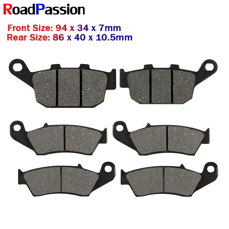 

Motorcycle parts Front Rear Brake Pads Disks For HONDA XL600 VV/VW/VX Transalp XL650 XL700 V8/V9/VA XRV750 P/R/S/T/V/W/X/Y