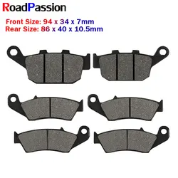 Motorcycle parts Front Rear Brake Pads Disks For HONDA XL600 VV/VW/VX Transalp XL650 XL700 V8/V9/VA XRV750 P/R/S/T/V/W/X/Y