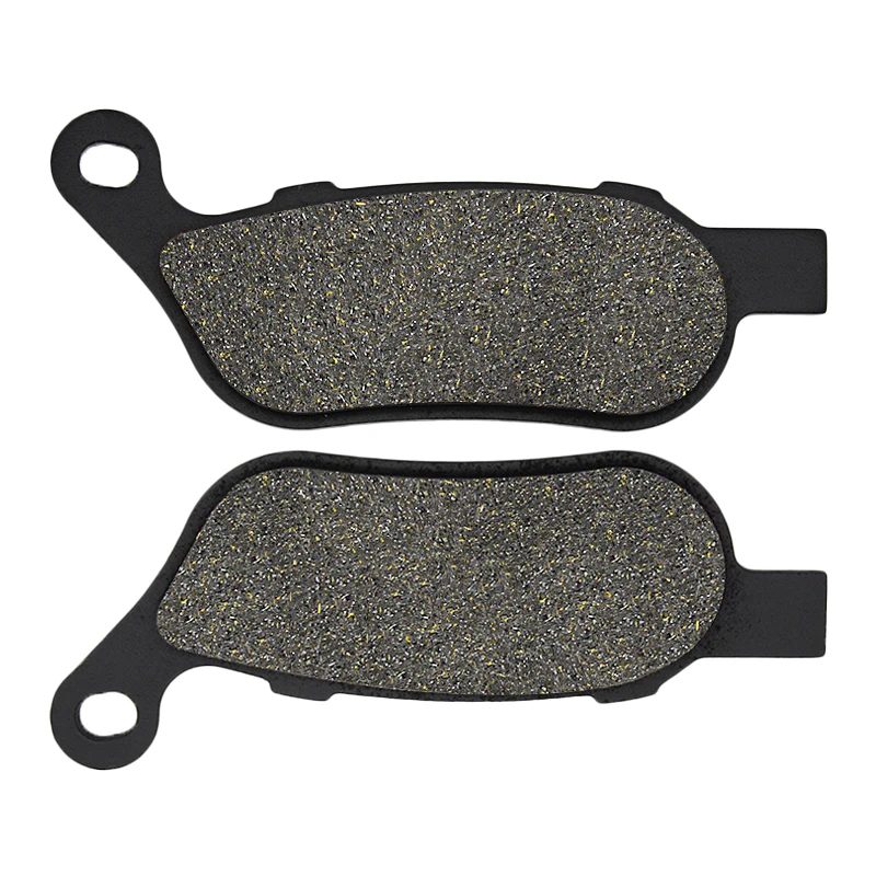 Cyleto Motorcycle Rear Brake Pads for Harley davidson FXSTC Softail Custom 2008-2010 FXDWG Dyna Wide Glide 2008-2017