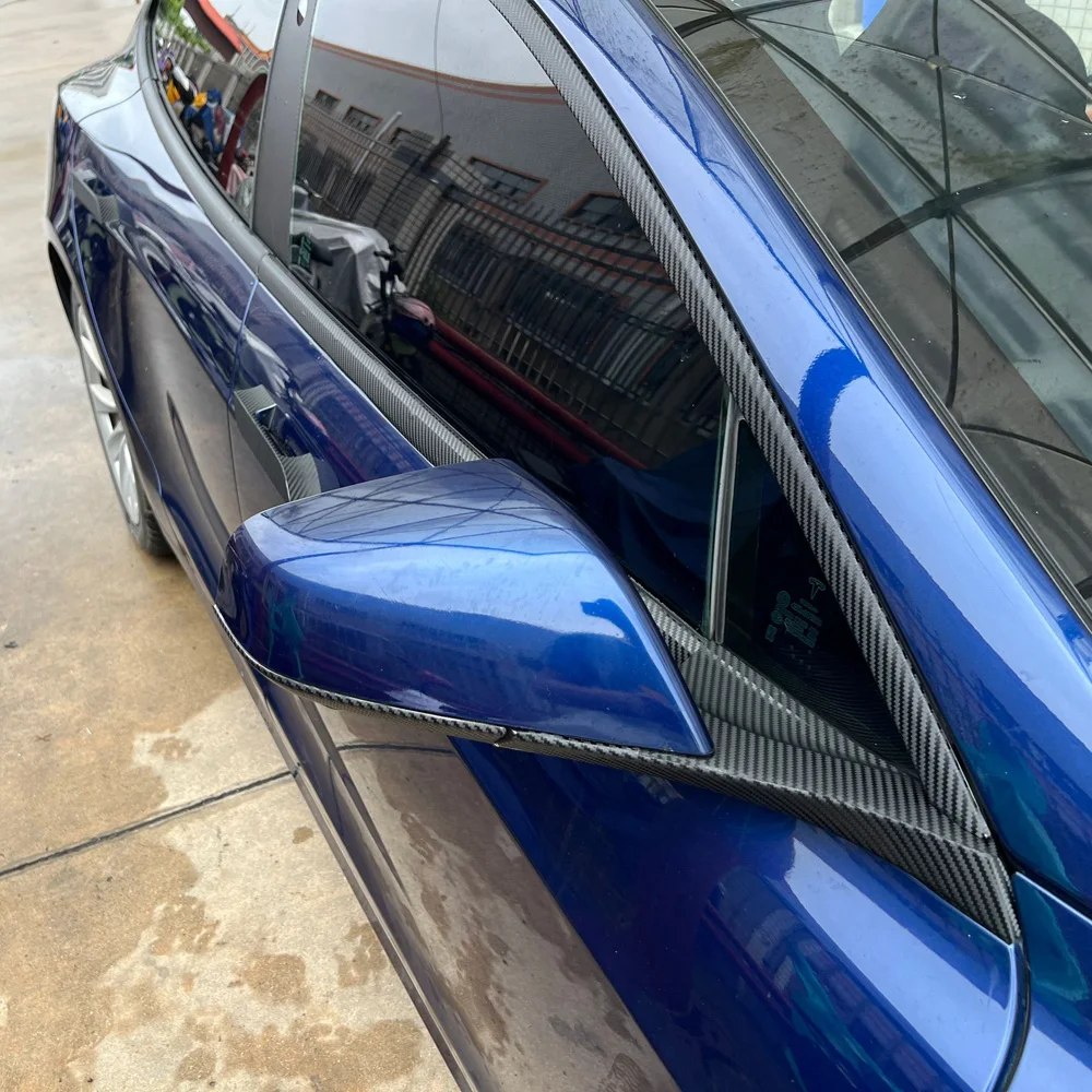 

Для Tesla Model S 2014-2020 седан, окно, хромированные удаленные затемняющие стойки ABC, глянцевые черные наклейки