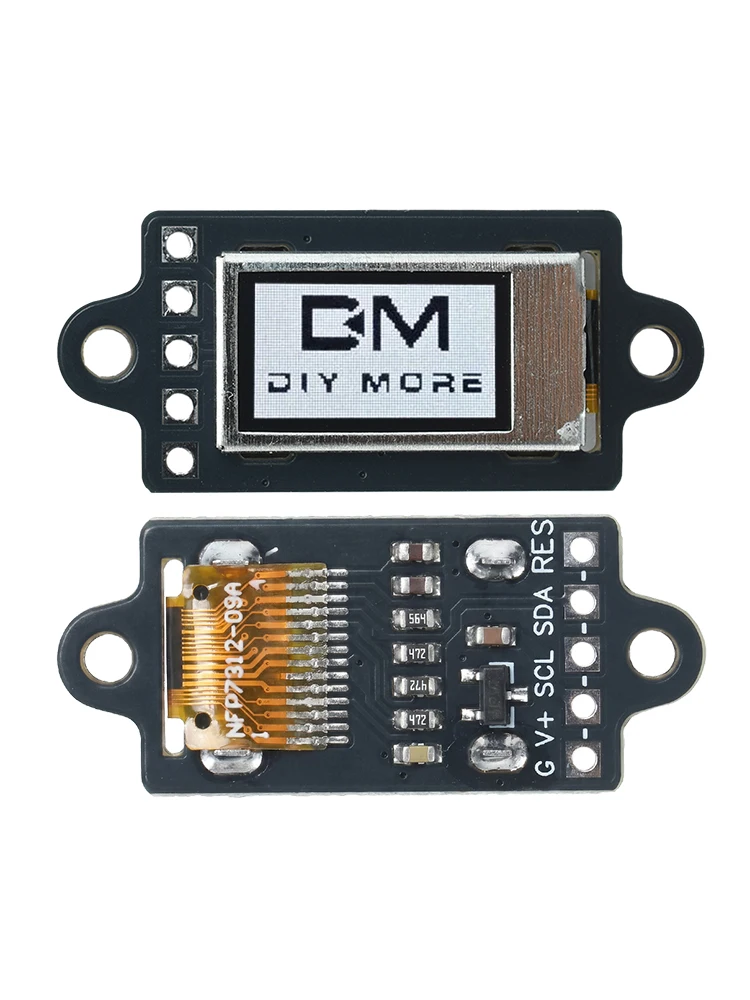 0,96 Zoll ST7735S / 0,5 Zoll ST7312 IPS LCD TFT Anzeigemodul 160x80 Display SPI Farbbildschirm – Detail 3