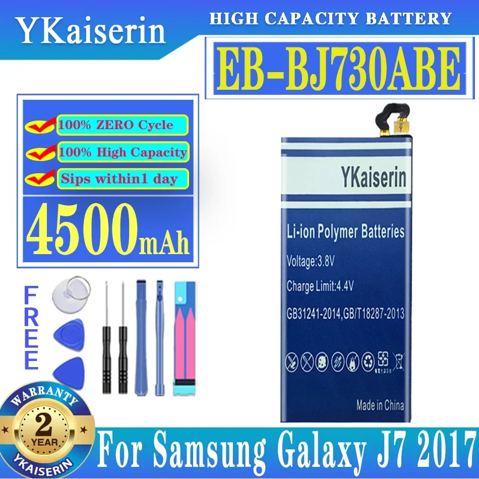 EB-BJ730ABE Batteria da 4500 mAh per Samsung Galaxy J7 Pro/2017 SM-J730 SM-J730FM J730F/G J730DS J730GM J730K