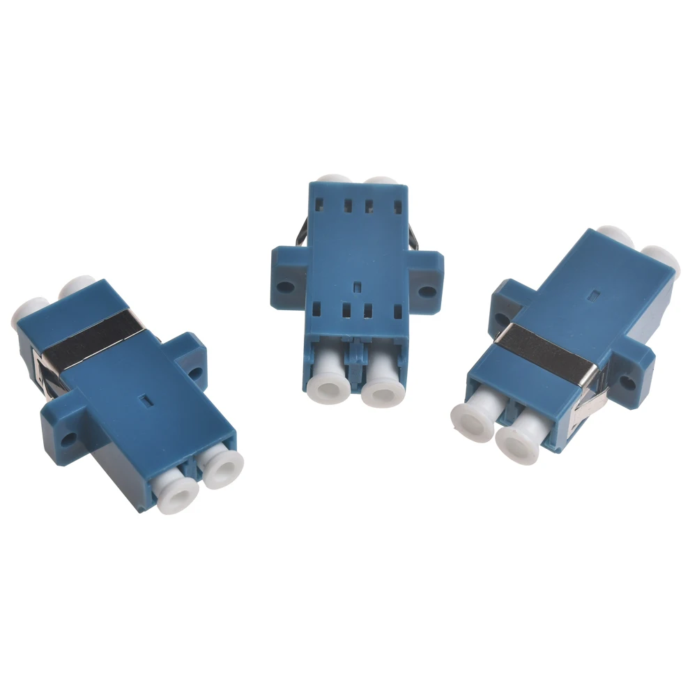 Snelle levering Duplex optische vezeladapter LC SM DX UPC APC FTTH glasvezeladapter