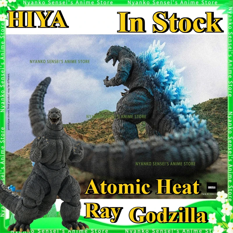 

In Stock HIYA TOYS Godzilla Vs King Ghidorah Atomic Heat Ray Godzilla Hokkaido Ver. Action Figure 18cm Anime Model Collectible