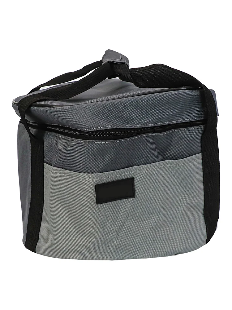 Camping Cutlery Bag Outdoor Cooking Set Bottom Diameter 28cm*height 22cm Soft Pearl Cotton Lining Waterproof Canvas Material
