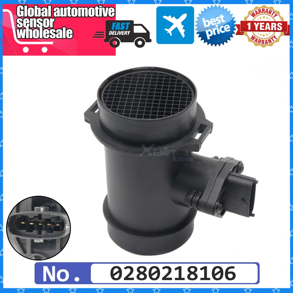 

Автомобильный датчик массового расхода воздуха MAF для Kia Carens II 1,6 1,8 Spectra 1,8 л бензин 2002-2006 0280218106 281002 Y100