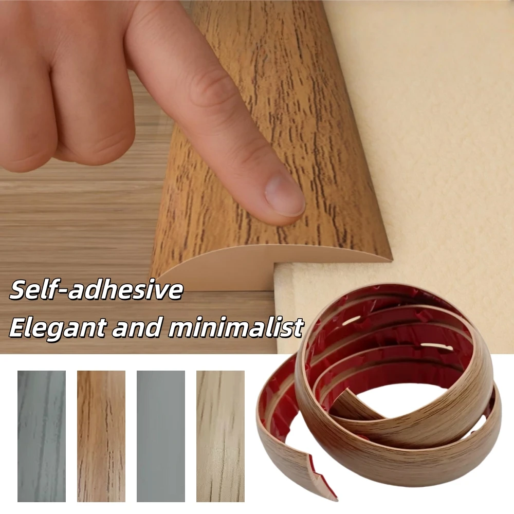 1 لفة 1 متر × 3 سنتيمتر السجاد ذاتية اللصق إلى البلاط متفوقا قطاع الكسوة مقاومة للاهتراء كوتابل عتبة غطاء المدخل مقسم الشريط