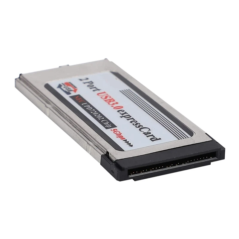 อะแดปเตอร์แปลง PCMCIA สำหรับแล็ปท็อปโน้ตบุ๊คช่องเสียบการ์ดด่วน3.0 USB 2พอร์ตความเร็วสูง