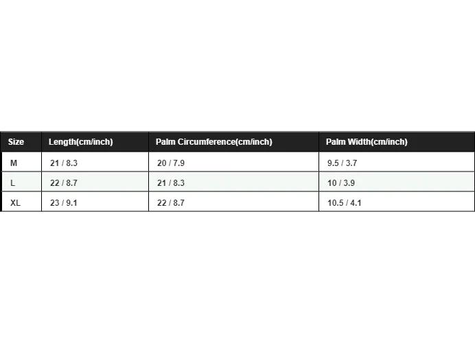 겨울 터치스크린 지퍼 장갑 방수 미끄럼 방지 따뜻한 방풍 야외 스포츠용 블랙 사이즈 S M L XL