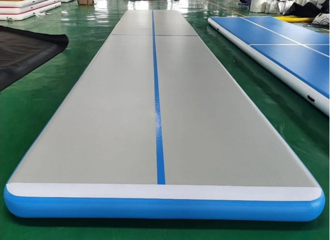 

Inflatable Air Gymnastics Mat Gymnastics Air Mat 9x2x0.2m Inflatable Floor Mats with Air Pump