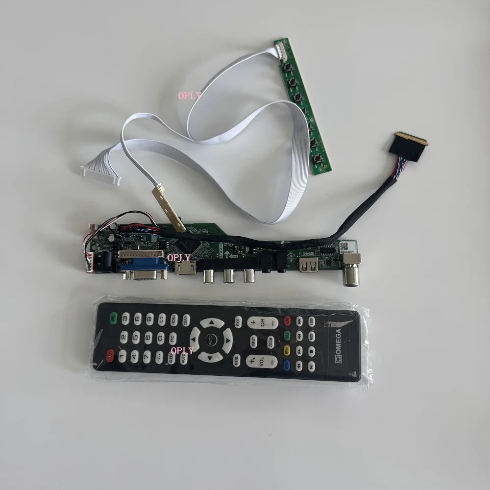 AV VGA Audio Screen monitor for LG LP154WP3 LP154WP4 LP154WP4-TLA1 1440X900 15.4