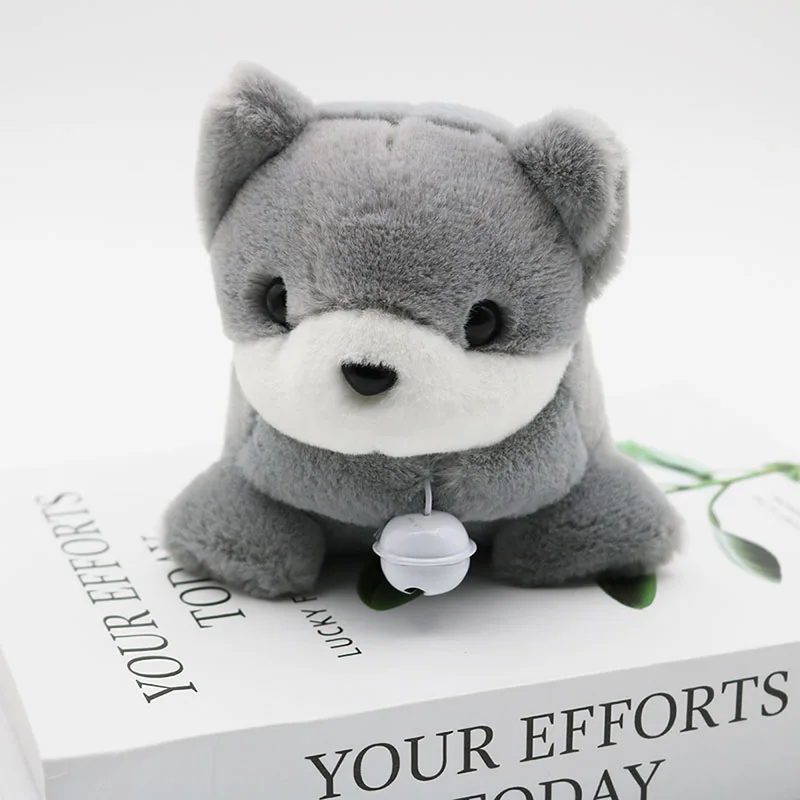 Giocattolo per gatti in peluche da 3.9 pollici con una coda che agita, azionato da una corda, adatto come giocattolo per animali domestici e un regalo di compleanno per i bambini