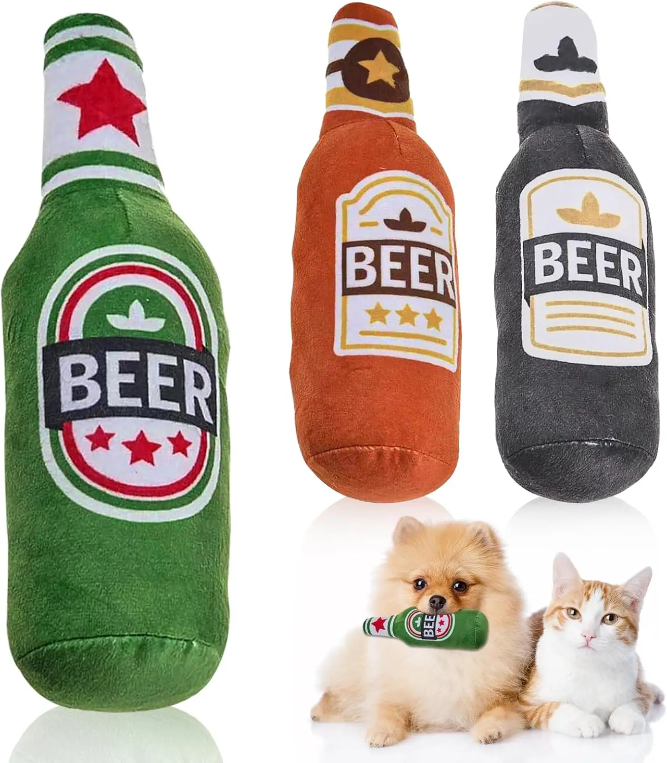 Beer Bottle Plush S…