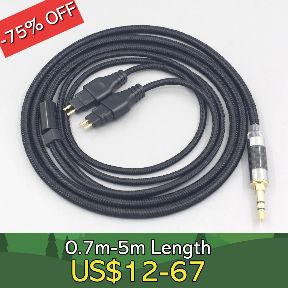 Super Weiche Kopfhörer Nylon OFC Kabel Für Sennheiser HD580 HD600 HD650 HDxxx HD660S HD58x HD6xx Kopfhörer LN007508