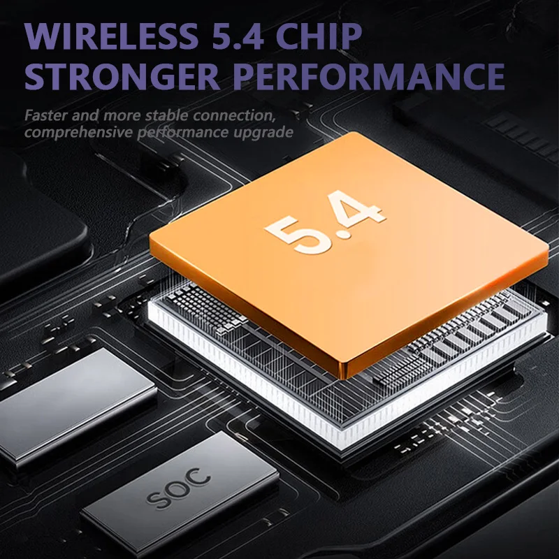 Lenovo TA410 Wireless Bluetooth 5.4 Earphones TWS Panoramic Sound Effects Ultra Long Battry Life Headphones Comfortable To Wear