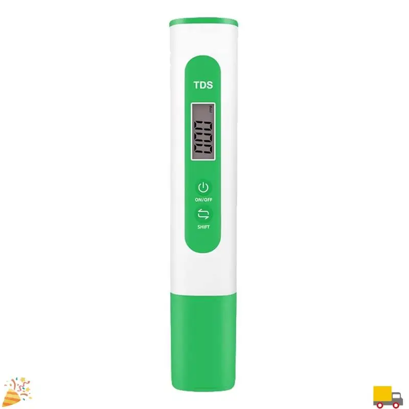 1 PCS TDS Meter Digital Water Quality Tester, 0-999 Ppm Measuring Range, 1 Ppm Increments, 2% Readout Accuracy