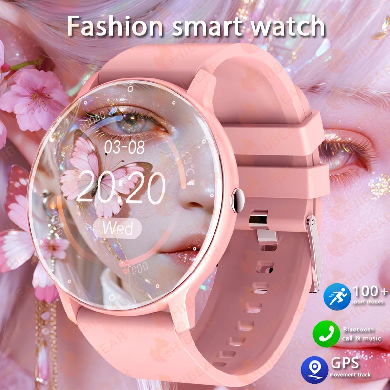 

ChiBear Bluetooth Call Bracelet Sports Fitness Voice Assistant Women Smartwatch For Android IOS Men Smart Watch IP68 Waterproof