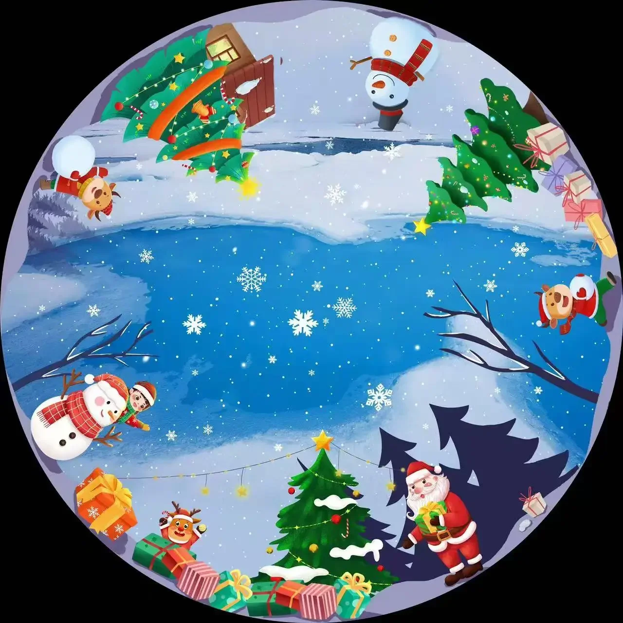Christmas Gifts Decorations Projector Films Special Transparent Astrodisk Romantic Atmosphere Moon Saturn Galaxy Bedroom Childre