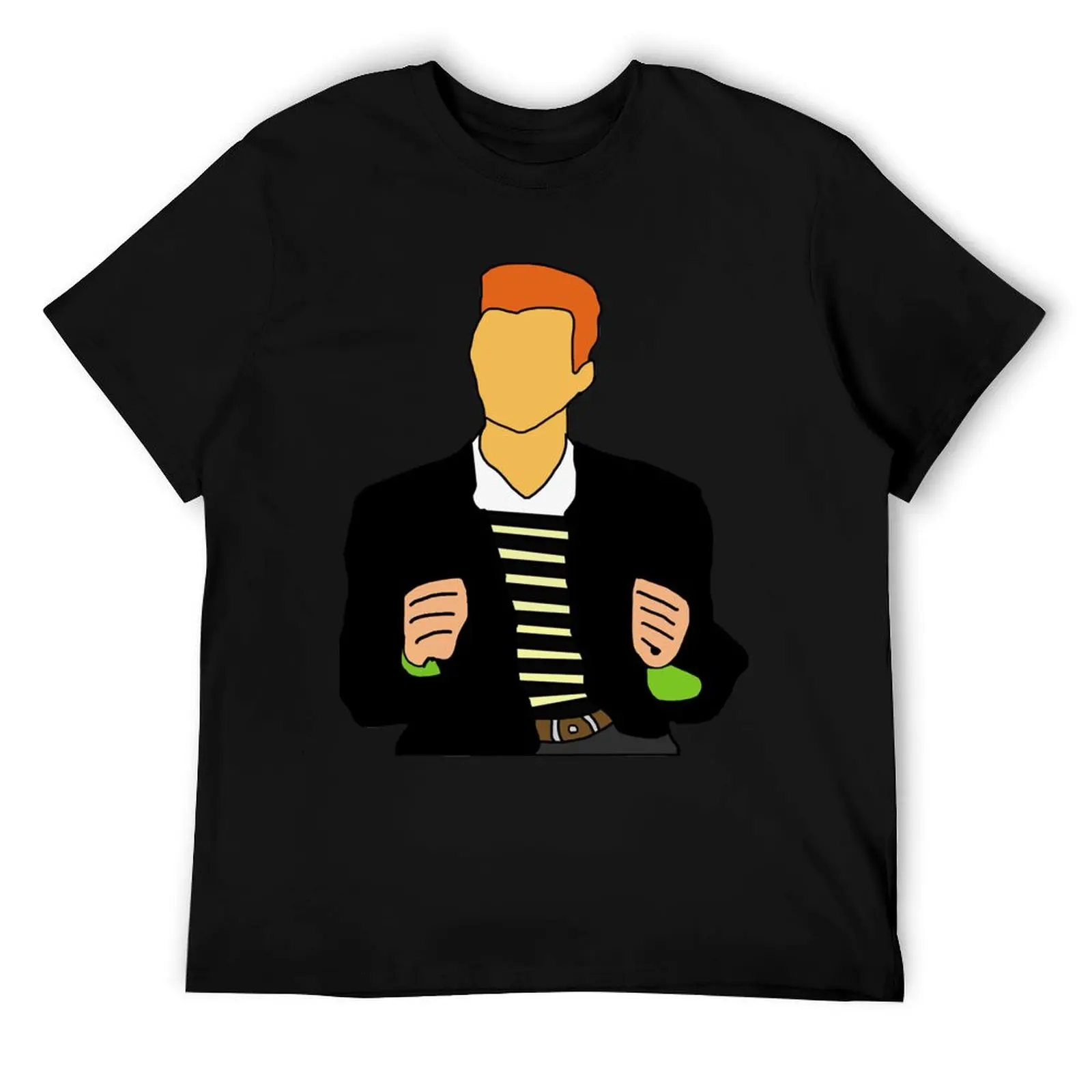 

Retro Rick Roll Rick Astley Never Gonna Give You Up Halloween T-Shirt t shirts with prints T-Shirt