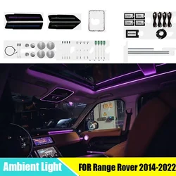 Led Ambient Light Speaker Cover Decorate Light Replace Style For Range Rover Vogue Sport 2014-2022