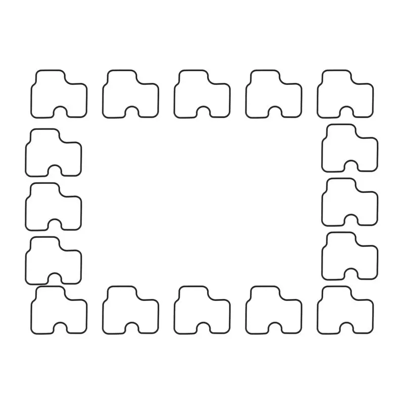 48Pcs Carburetor Repair Kit Bottom Shell Gasket For HONDA CB500 CB600F CB1000F CB1000 CB 500 1000 F S PC32 PC34 CB500S-N25R
