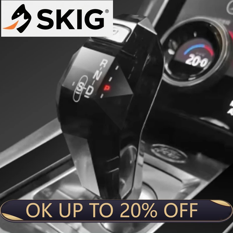 

Хрустальная ручка переключения передач для Land Range Rover Sports/Evoque/Jaguar XEL 2014-2022 2023, запасные части для интерьера