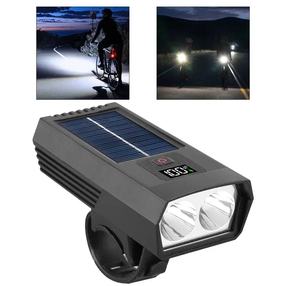 Headlight Bicycle Light Outdoor ABS Anti Glare For Safer Cycling Bicycle Headlight Bike Head Light Lamp Brand New