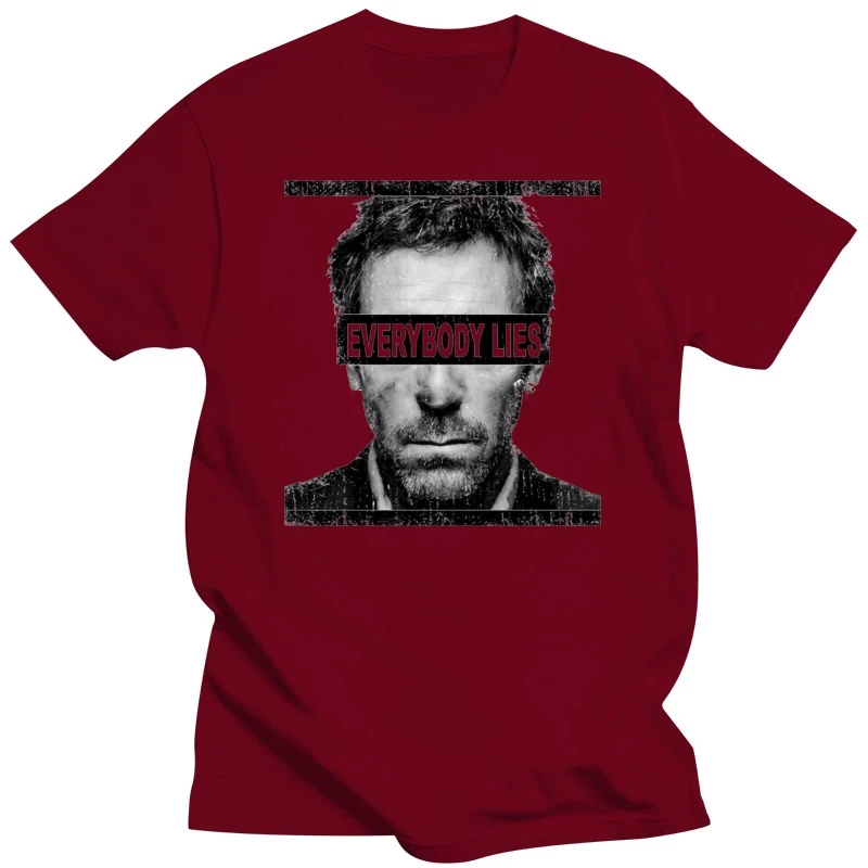 Everybody lies dr house t shirt cult fun Dr. series size s m l xl xxl