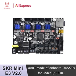 BIGTREETECH BTT SKR MINI E3 V2.0 Control Board 32bit With TMC2209 3D Printer Parts Motherboard For Ender3 Upgrade SKR V1.4 Turbo