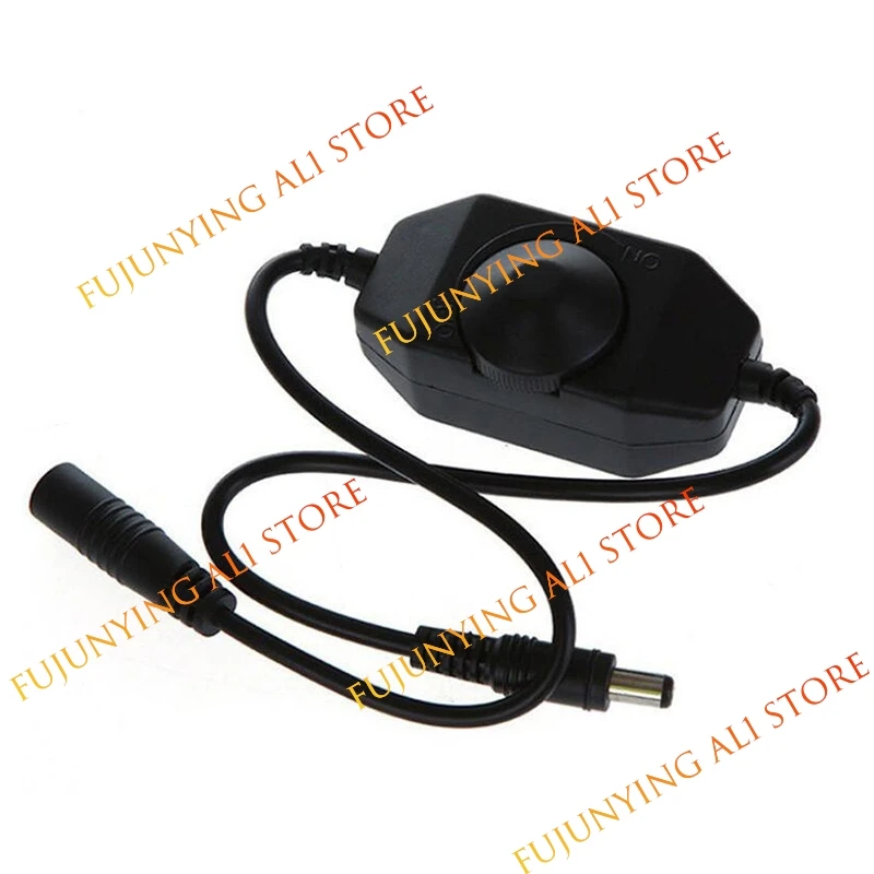 DC 12V 24V LED light Dimmer Switch Brightness adjustable Controller Black for 3528 5050 5730 5630 Single Color Strip Light A1