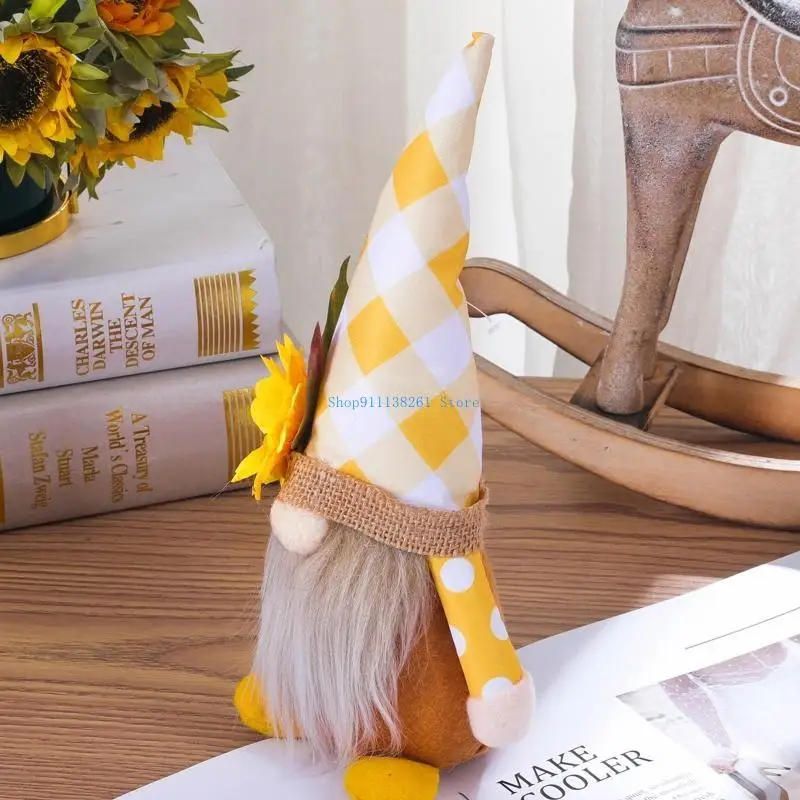 

H05E Cartoon Faceless for Doll Lovely Rudolph for Doll for Sofa Bedroom