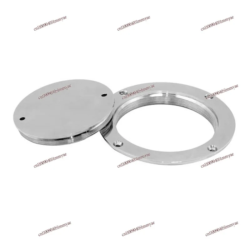Stainless Steel Deck Disc 3 Inch 4 Inch 6 Inch Hand Hole Cover Yacht Accessories Marine Hardware
