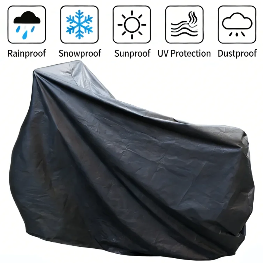 Motorcycle Cover electric vehicle PEVA clothes S M L XL Waterproof Protection Outdoor Bike Scooter Dustproof Rain Cover