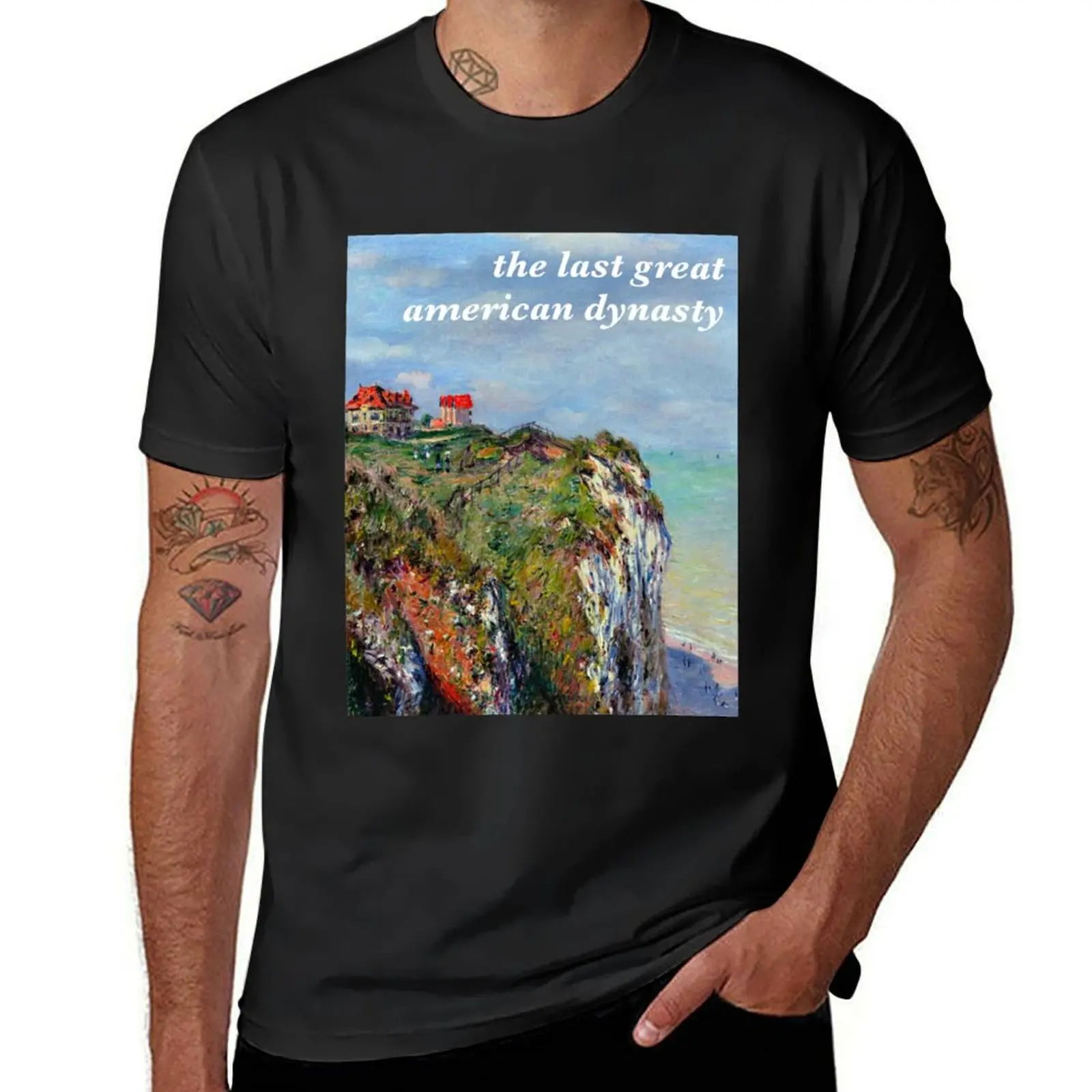 

The Last Great American Dynasty Tayor Swift Monet T-Shirt aesthetic clothes summer tops Men's t-shirt