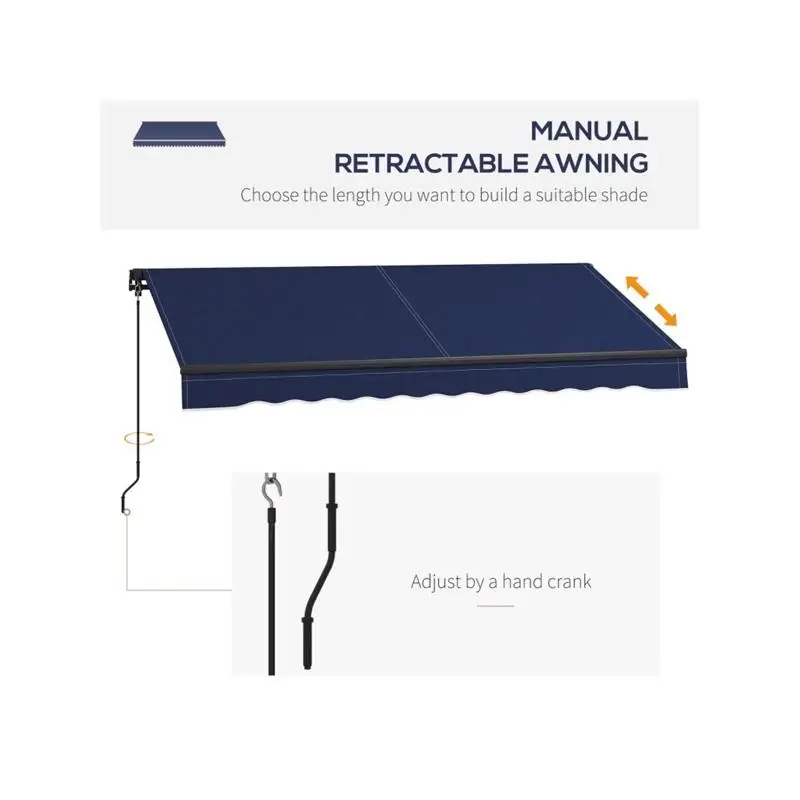 

Оконный тент, уличный регулируемый навес для солнцезащитного навеса для террасы, патио