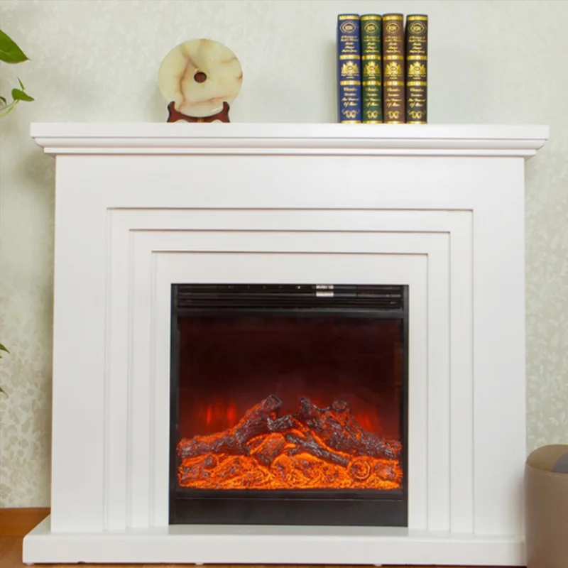 Manufacturer wholesale heating fireplace core hotel engineering simulation electronic fireplace heater embedded complete set of