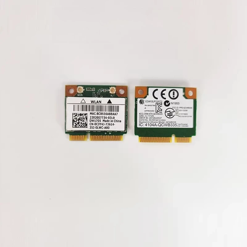 

Беспроводная Wi-Fi Bluetooth-карта для Dell 5437 5435 2421 3421 5421 3437 3440 Half Mini PCI-E