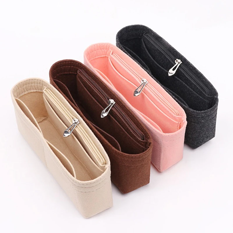 NEW SALE 1PC Felt Insert Bag Organizer, Makeup Organizers, Liner Perfect for Brand Women's Handbags For And Cosmetic Bags