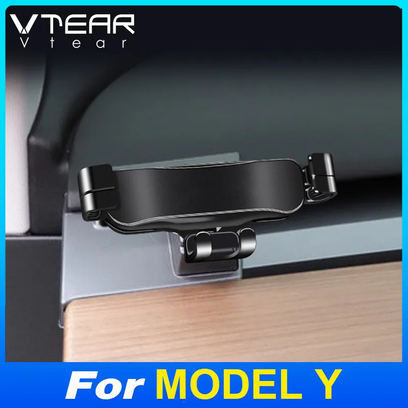 

Vtear Car Screen Navigator Holder Air Condition Vent Mount Bracket Rotatable Handlebar Base Accessories For Tesla MODEL Y 2024